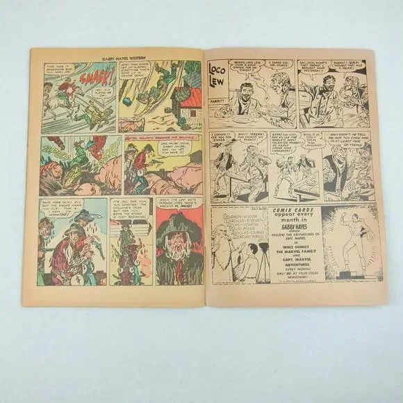 Vintage 1949 Gabby Hayes Western Comic Book #7 June Fawcett Photo Cover - Picture 11 of 12